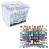 Marqueurs à alcool Twin Brush - Artis Decor - 80 unités