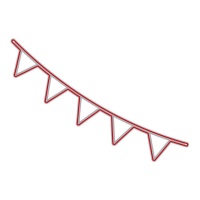 Matrice de découpe de bannières de fête Zag - Misskuty