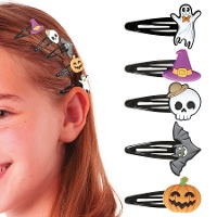 Pinces à cheveux pour Halloween - 5 unités