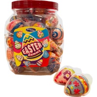 Œufs de Pâques en gomme de 18 gr - 50 unités