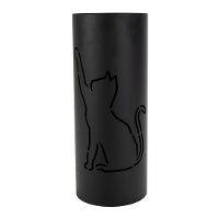 Porte-parapluie de 49 cm avec motif Chat Noir