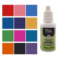 Colorant en gel liposoluble Azuluble de 30 ml - Azucren