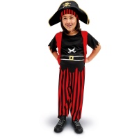 Déguisement de pirate boucanier classique pour enfant