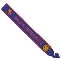 Écharpe FC Barcelona « Feliz Cumpleaños »