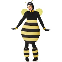 Costume de abeille replet pour femme