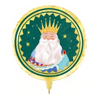 Ballon rond du Roi Mage Melchior de 43 cm