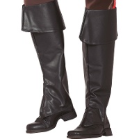 Couvre-bottes noires pour enfant