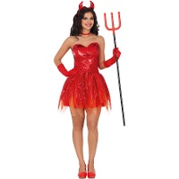 Costume sexy de diablesse pour femme