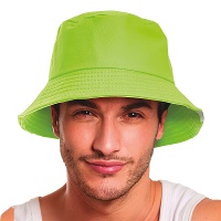 Chapeau de pêcheur couleurs néon