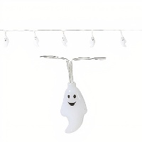 Guirlande de fantômes lumineuse de 1,20 m