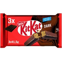 KitKat de chocolat noir 41,5 g - Nestlé - 3 unités