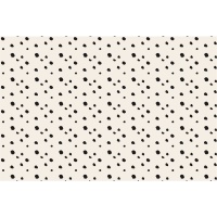 Nappe en papier à pois dalmatiens 1,80 x 1,20 m