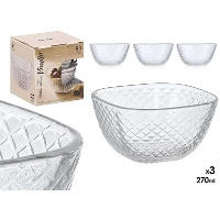 Bol apéritif 11,5 cm motif losanges - lot de 3