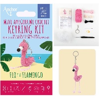 Kit porte-clés amigurumi - Flo the Flamingo - Anchor