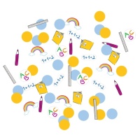 Confettis de collège de 14 gr