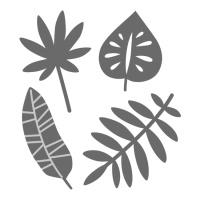 Matrices de feuilles tropicales - Artemio - 4 unités