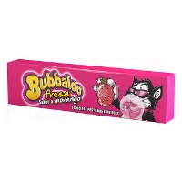Chewing-gums Bubbaloo à la fraise de 38 gr