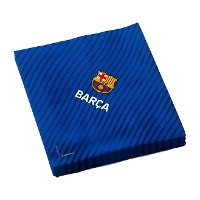 Serviettes FC Barcelona bleues - 12 unités