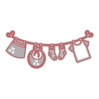 Poinçon de layette bébé Zag - Misskuty