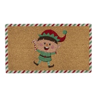 Paillasson de l'Elfe souriant de Noël