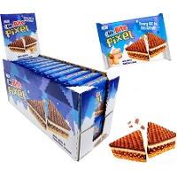 Mr Bitel Pixel de chocolat avec crème de noisettes de 30 gr - 24 unités