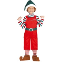 Costume d'elfe rouge pour enfant