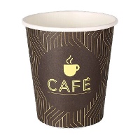 Gobelets en carton de 200 ml pour café - 100 unités