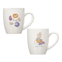 Tasse de 350 ml Make It Sweet assortie - 1 unité
