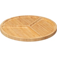 Plat de 30 cm pour apéritifs - 3 cavités