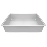 Moule rectangulaire en aluminium de 40 x 30 x 10 cm - Decora