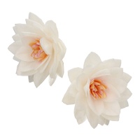 Obleas de Lotus Deluxe Blanche de 7 cm - FunCakes - 10 unités