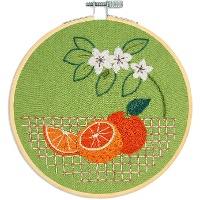 Kit de broderie - Oranges - DMC
