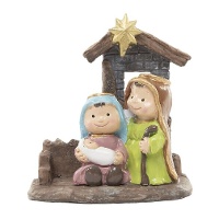 Figurine de la Nativité de Bethléem en résine de 9,3 cm
