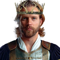 Couronne médiévale en branches