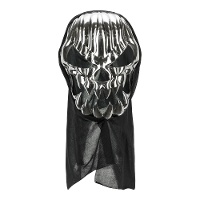 Masque de squelette tueur sinistre
