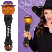 Baguette citrouille à bulles avec lumière et son, 32 cm