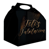 Boîte en carton pour heureuse retraite - 12 unités