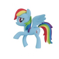 Figurine pour gâteau de Rainbow - My Little Pony de 6,8 cm - 1 unité