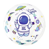 Ballon bulle transparent astronaute
