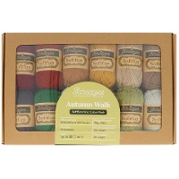 Pack de 12 pelotes SoftFun Autumn Walk de 20 gr - Scheepjes