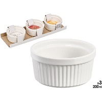 Ramequin 200 ml pour sauce - lot de 3