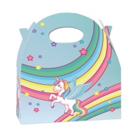 Boîte en carton Licorne Magique - 12 unités