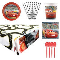 Pack pour fête sur le thème de Cars - 8 personnes