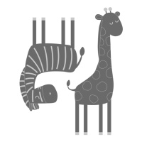Matrices de découpe girafe et zèbre - Artemio - 2 unités