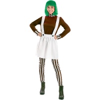 Costume de lutin loompa pour femme