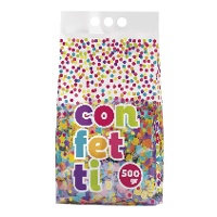 Sac de confettis multicolores - 500 g