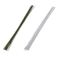 Fils pour fleurs calibre 22 - 50 unités - 40 cm - Decora