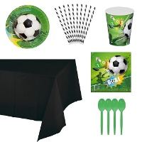 Pack pour fête de football GOL - 8 personnes