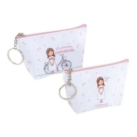 Porte-monnaie de communion pour fille de 11 x 3.5 x 8.5 cm - 1 unité