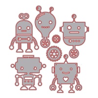 Matrices de découpe de robots Zag - Misskuty - 7 unités